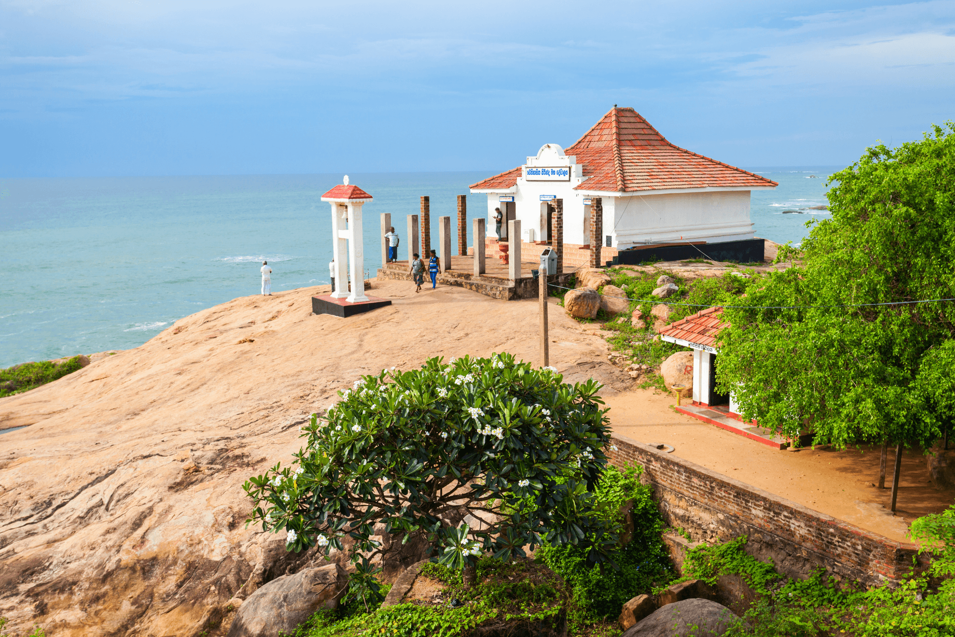 The southeast coast with Kirinda marked