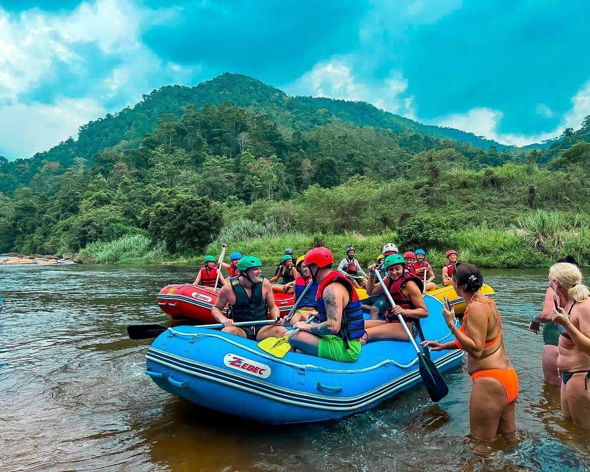 The Kelani valley with Kitulgala marked